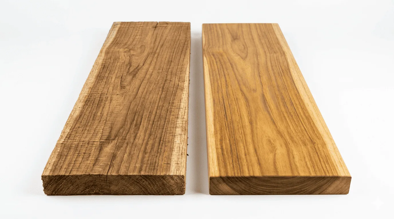 Processed Teak Timber