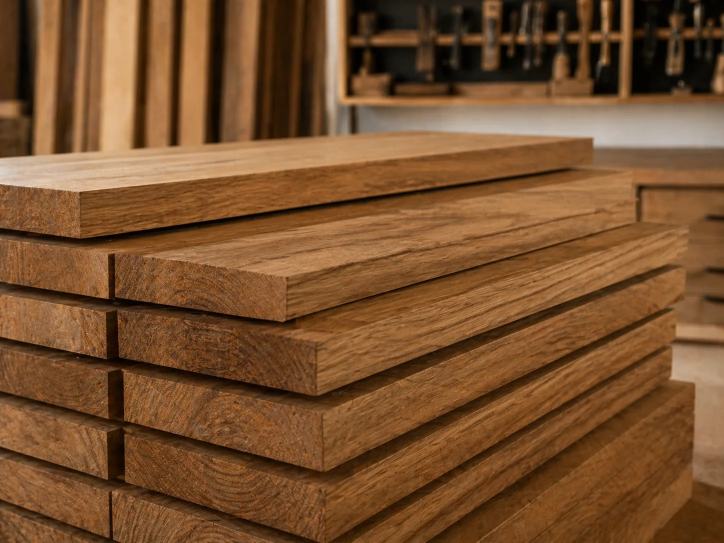 Processed Teak Timber