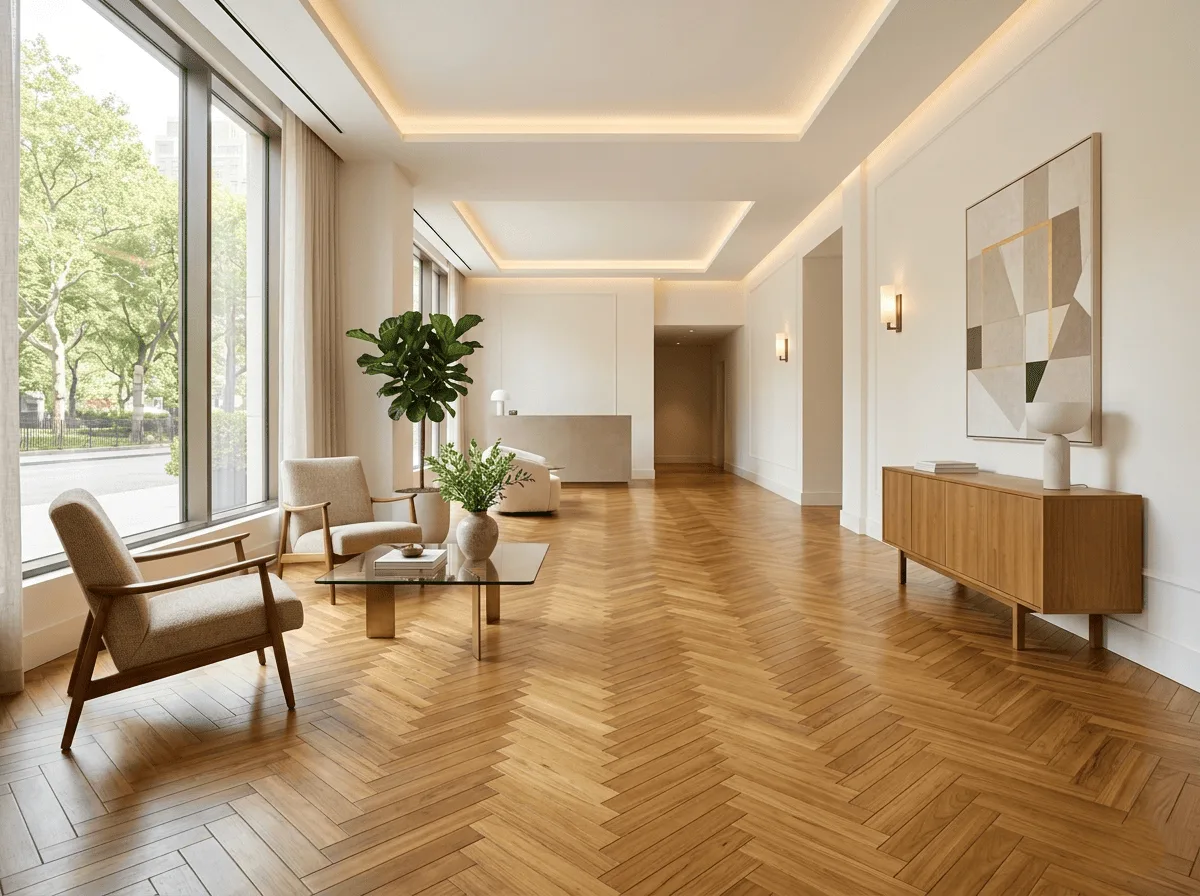 Teak Parquet Flooring