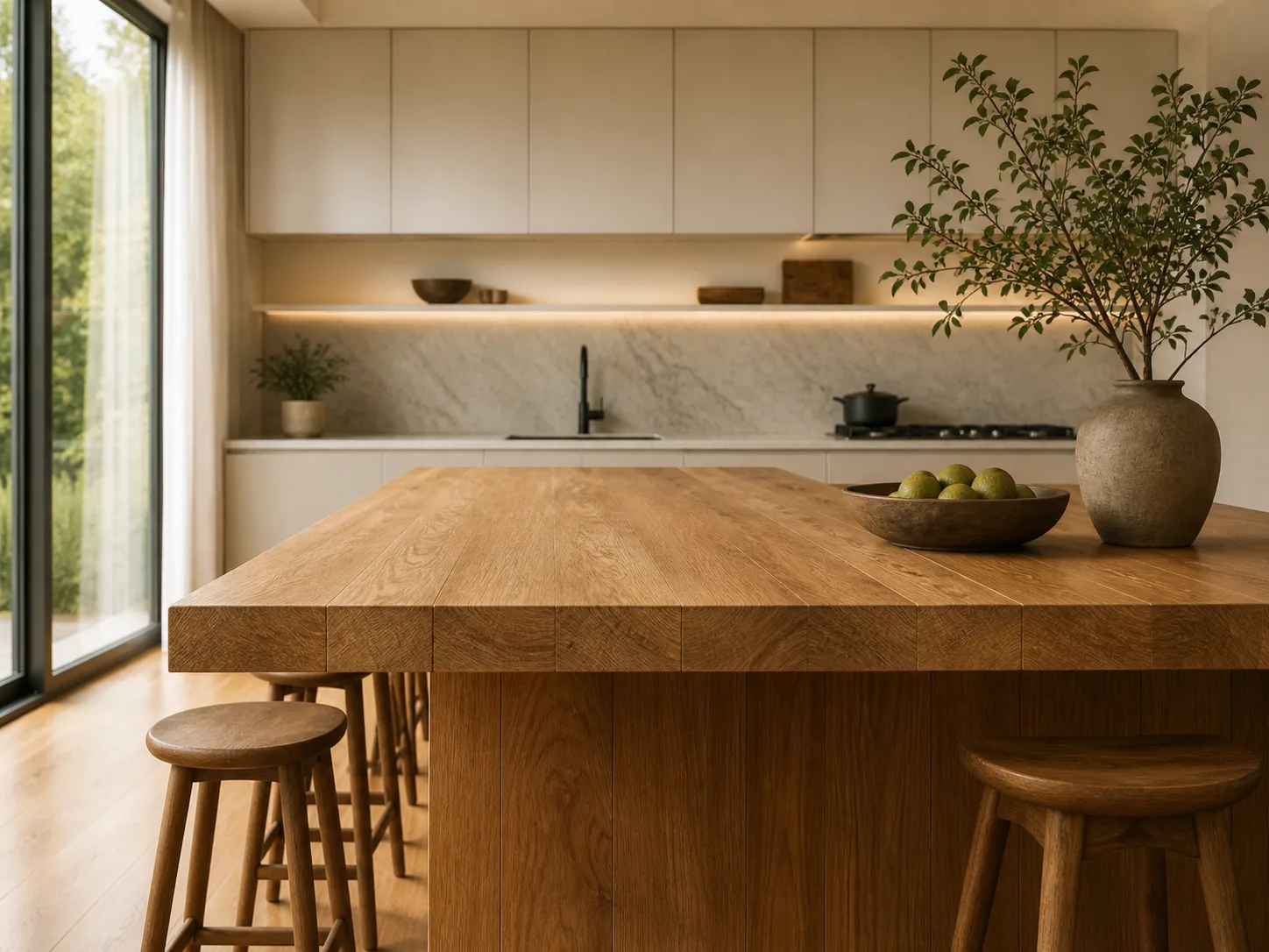 Teak Solid Wood Panel