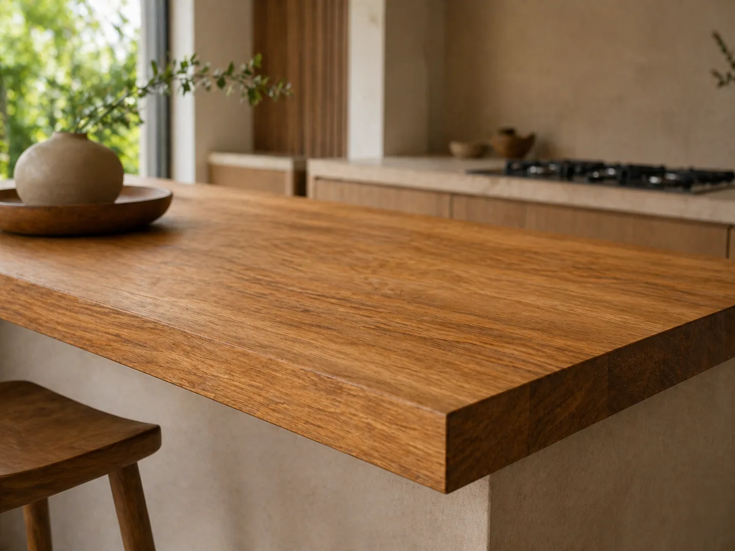 Teak Solid Wood Panel