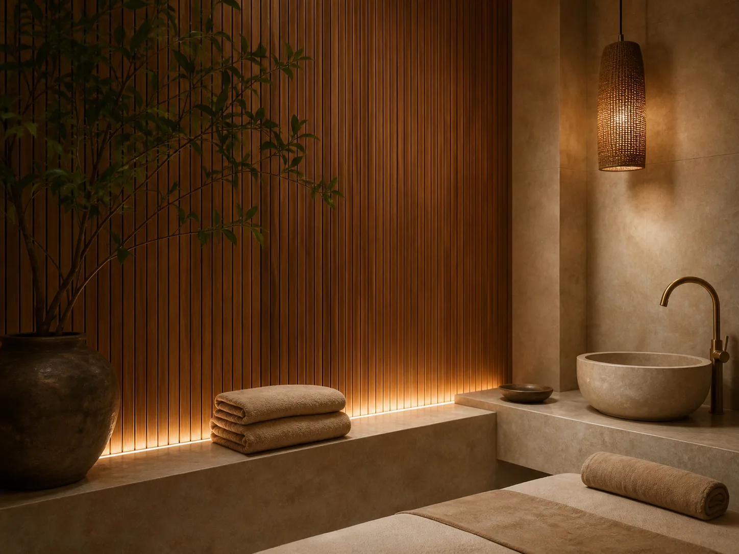 Teak Wall Cladding