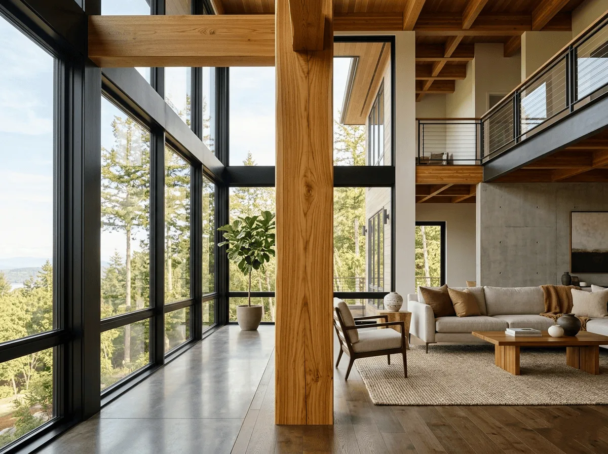 Teak Wood Columns
