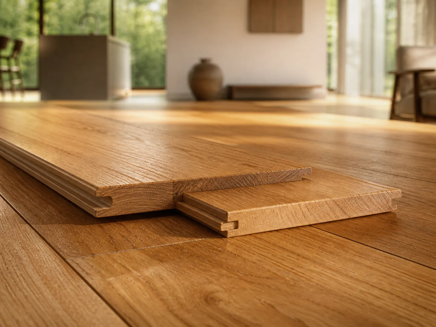 Parquet en teck